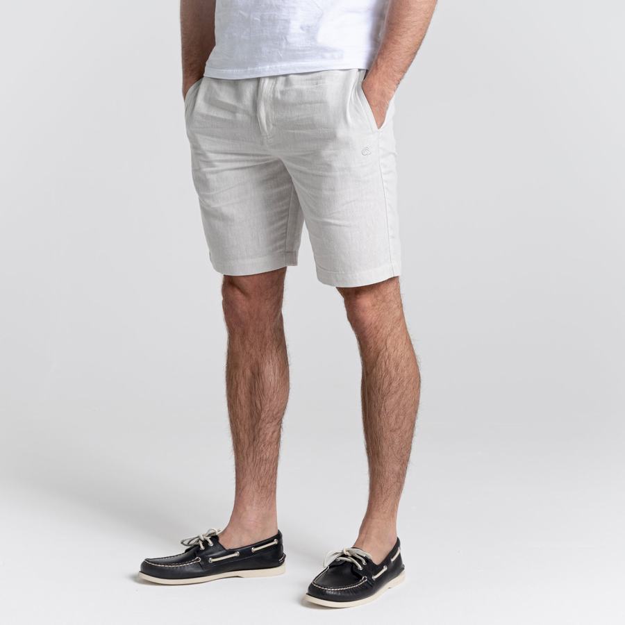 Craghoppers Nosibotanical Buck Shorts Herre Sølv | YDC5269FV