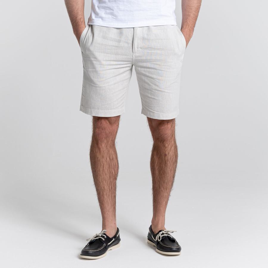 Craghoppers Nosibotanical Buck Shorts Herre Sølv | YDC5269FV