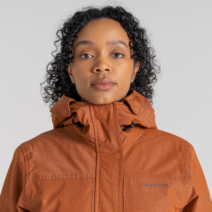 Craghoppers Shayla Insulated Jakker Dame Brune | RDU272SO