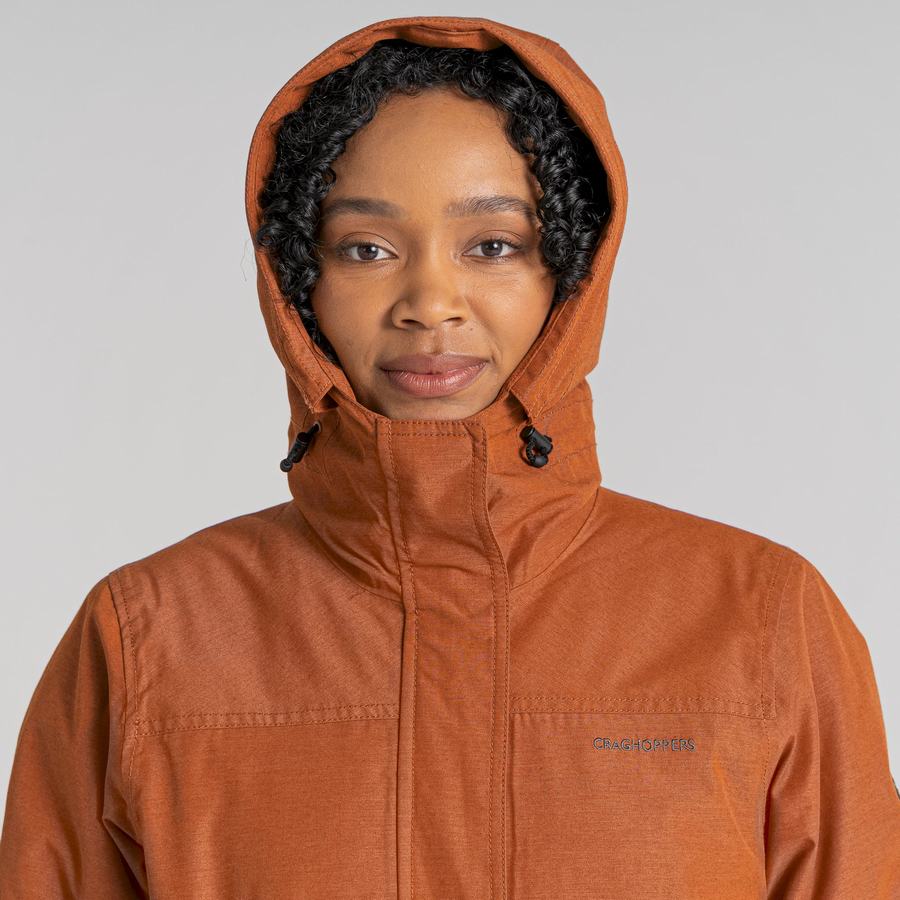 Craghoppers Shayla Insulated Jakker Dame Brune | RDU272SO