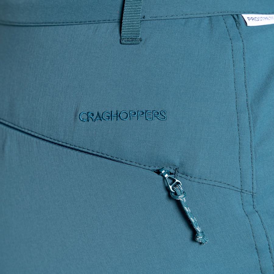 Craghoppers Stretch Kiwi Pro III Shorts Dame Grøn | GQX2931IK