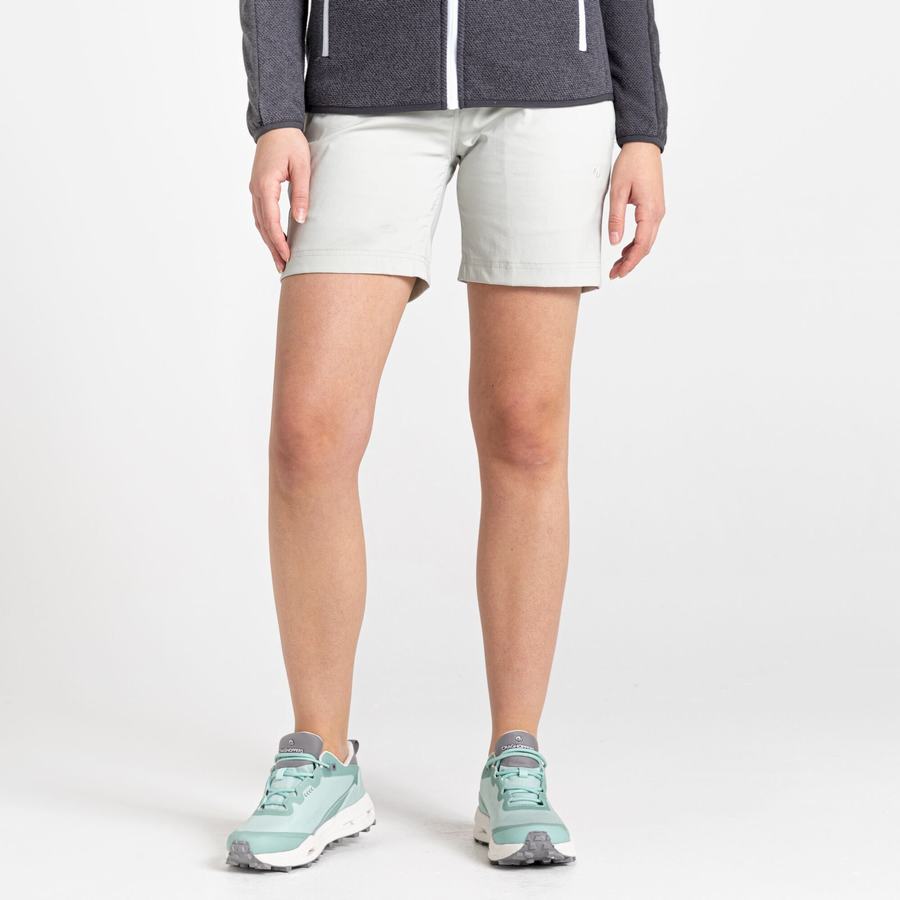 Craghoppers Stretch Kiwi Pro III Shorts Dame Grå | MUC5133VE