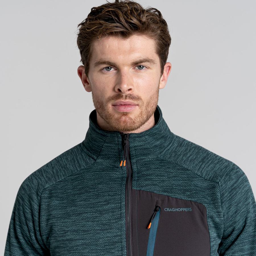 Craghoppers Tarbert Half Zip Trøjer Herre Grøn | ZPW9232KL