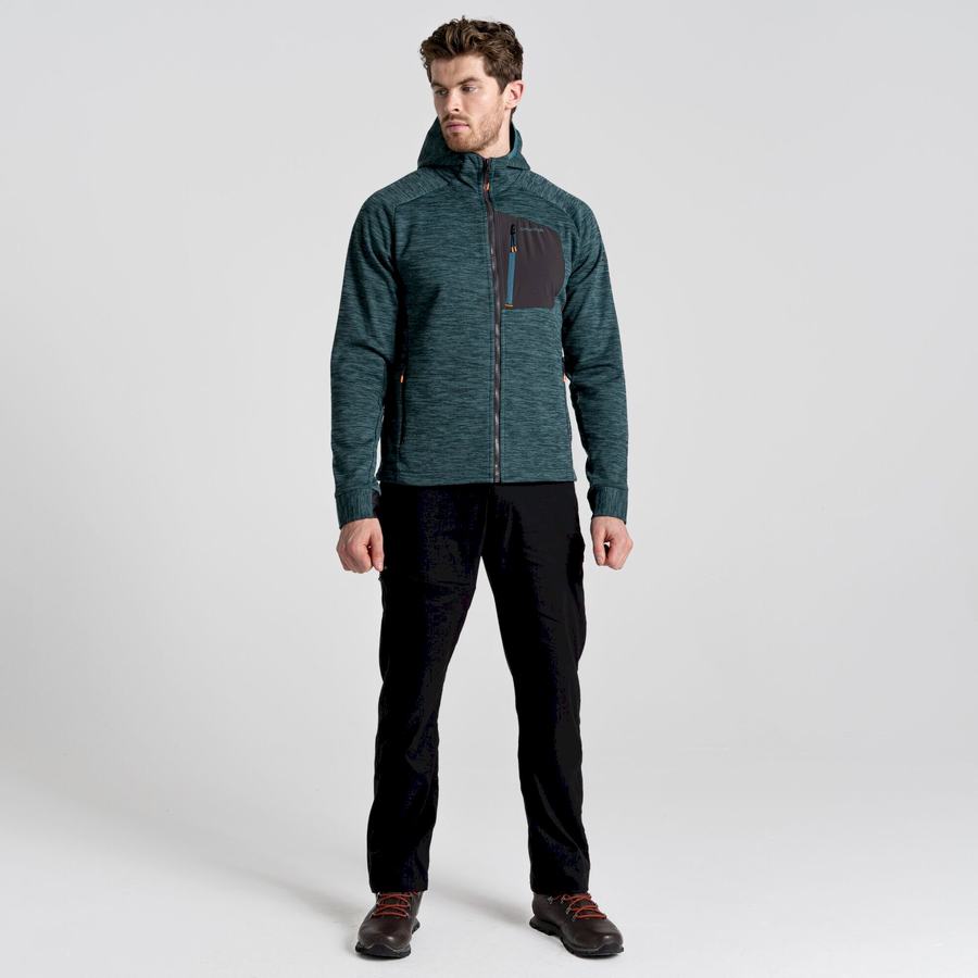 Craghoppers Tarbert Hætte Jakker Herre Grøn | QHE8612SR