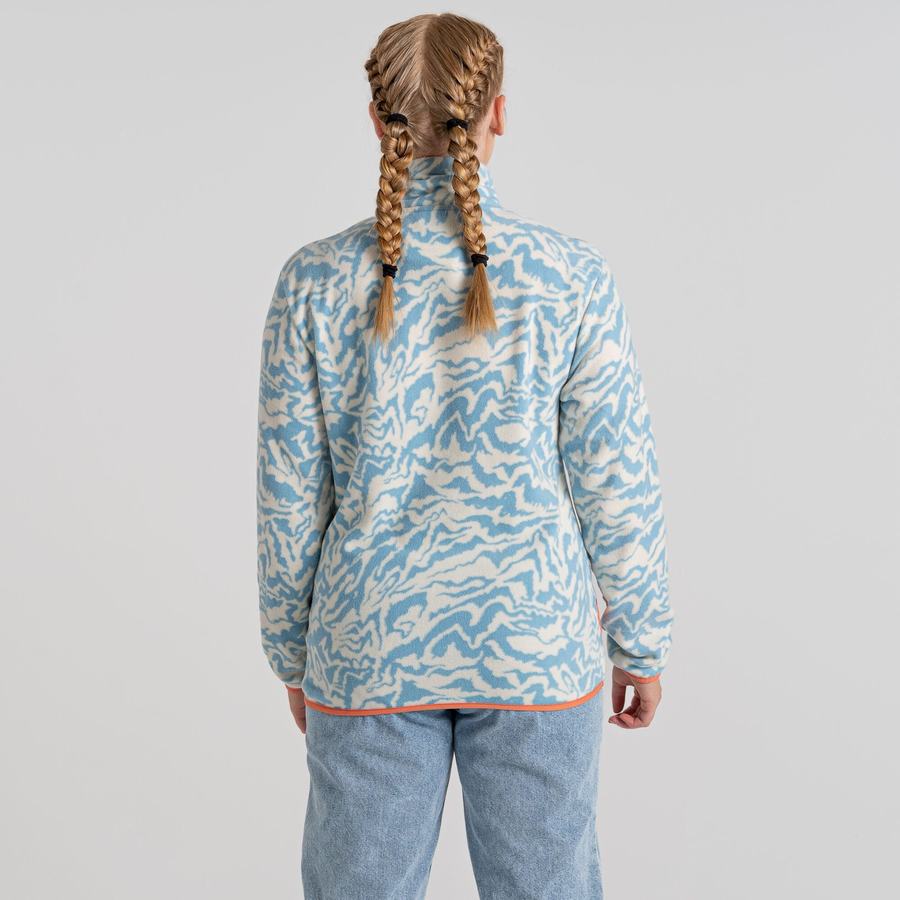 Craghoppers Teton Overhead Sweatshirts Dame Lyseturkis | AMP9091RX