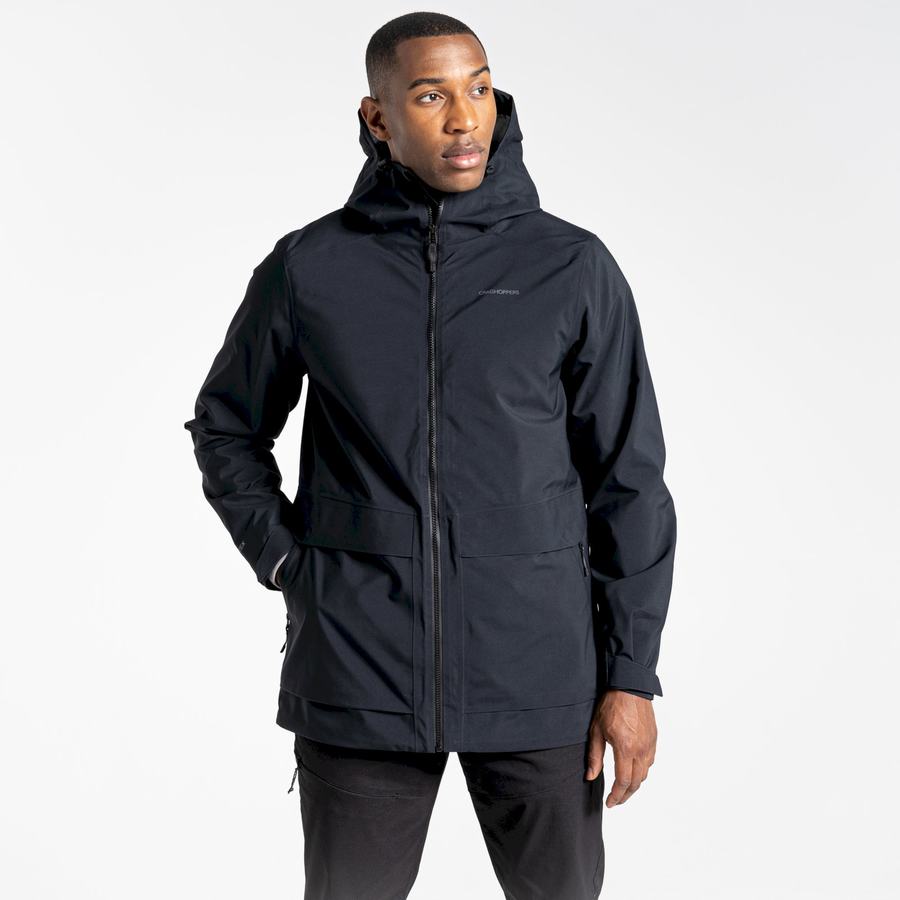 Craghoppers Toledo GORE-TEX Jakker Herre Sort | CJQ1510XF