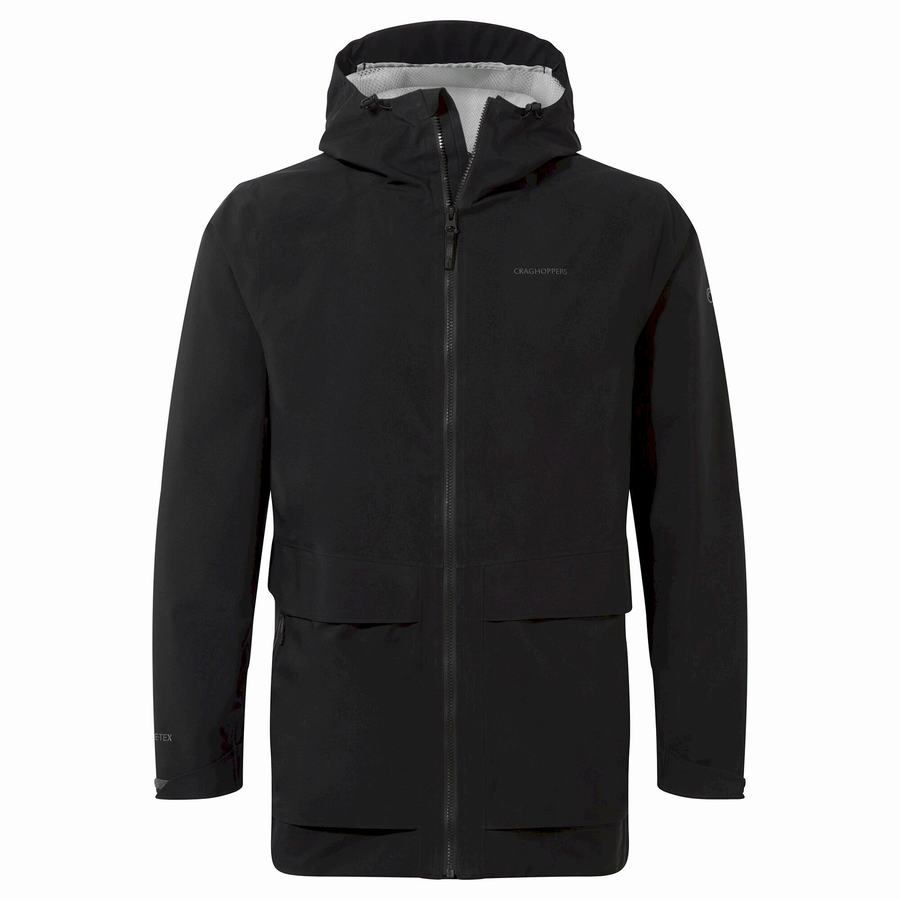 Craghoppers Toledo GORE-TEX Jakker Herre Sort | CJQ1510XF